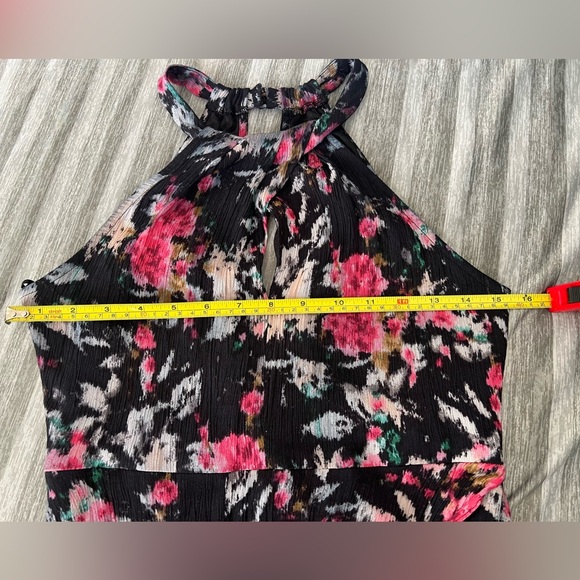 REVOLVE - ASTR The Label - Floral Hi Low Midi Maxi Halter Dress - Picture 7 of 8